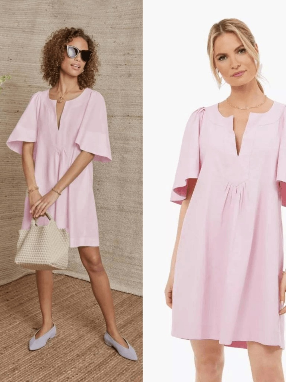 Pomander Place Finley flutter sleeve dress